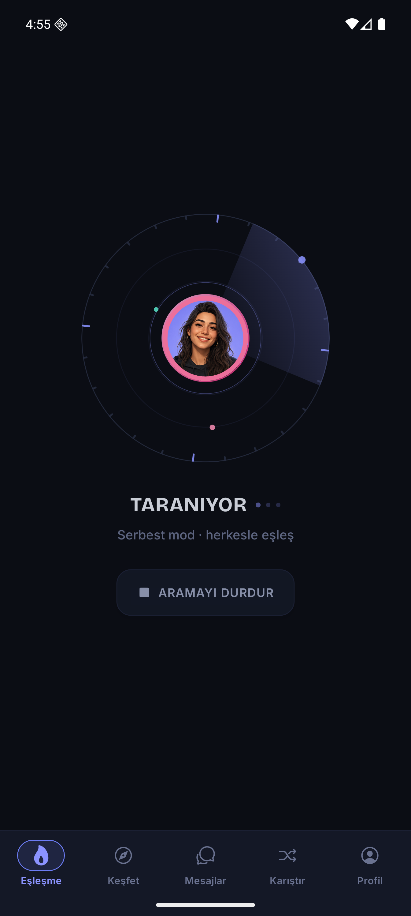 Taranıyor — radar